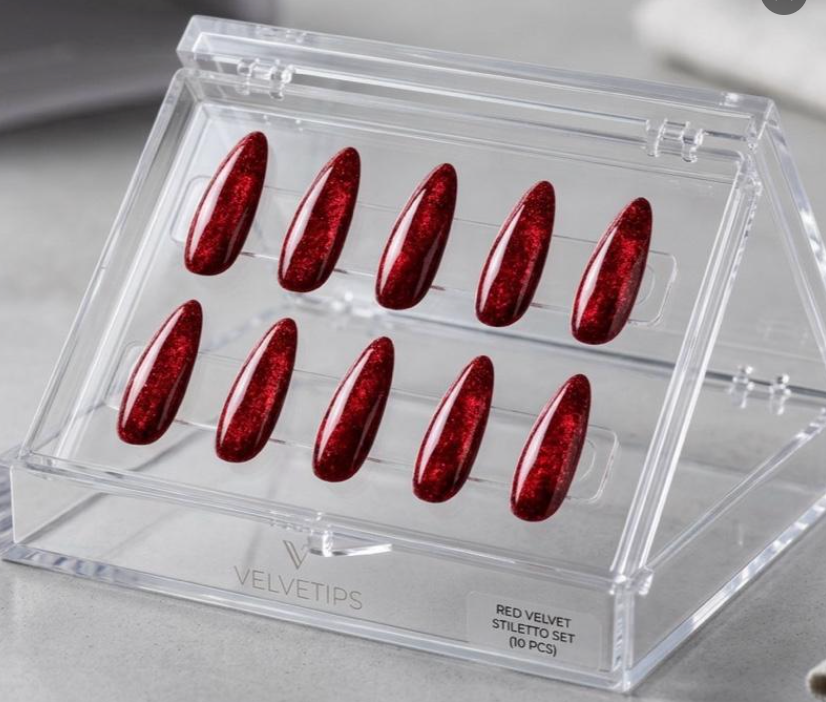 Red Jelly Cateye Stiletto ❤️✨